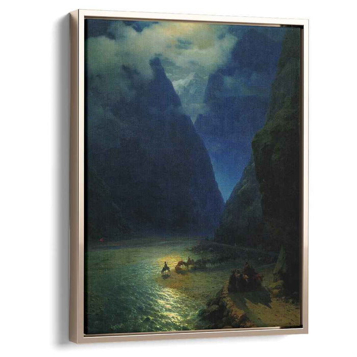 Darial Gorge (1862) by Ivan Aivazovsky