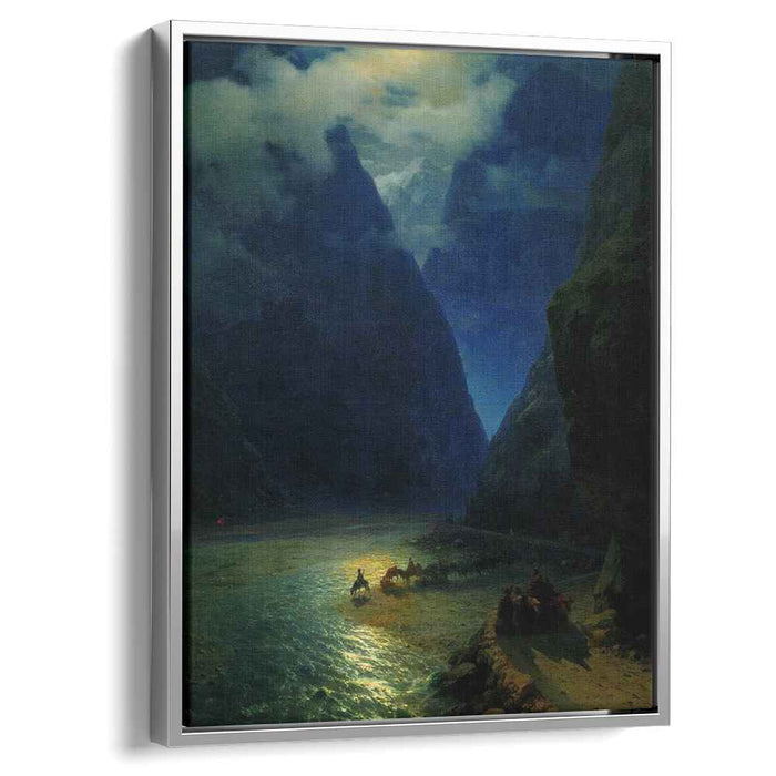 Darial Gorge (1862) by Ivan Aivazovsky