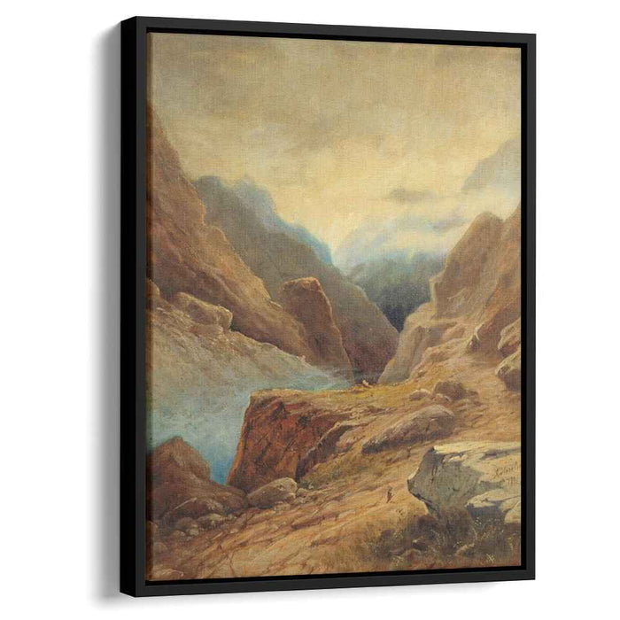 Darial Gorge (1891) by Ivan Aivazovsky