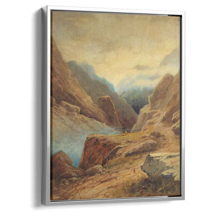 Darial Gorge (1891) by Ivan Aivazovsky