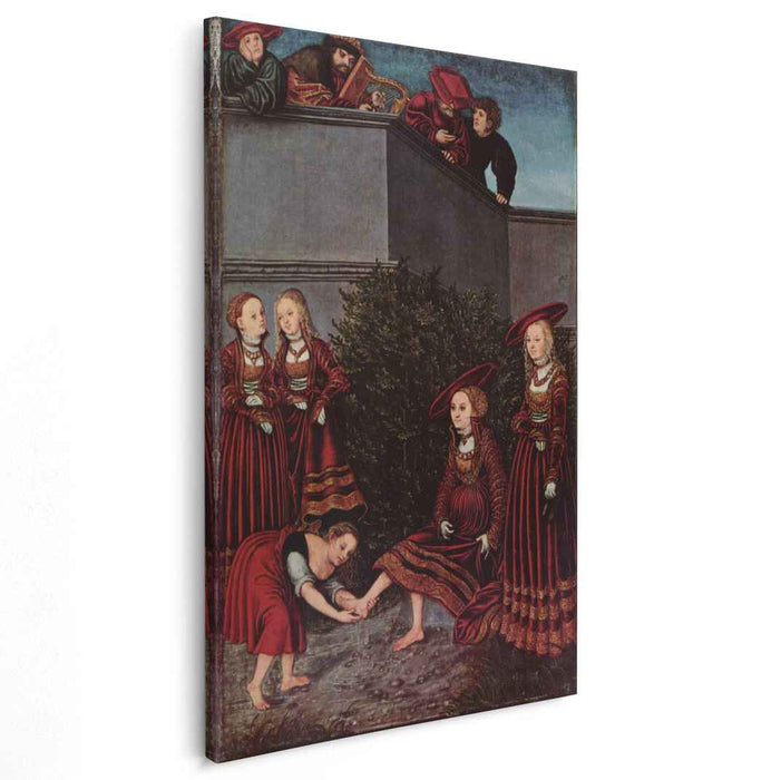 David and Bathsheba (1526) by Lucas Cranach the Elder