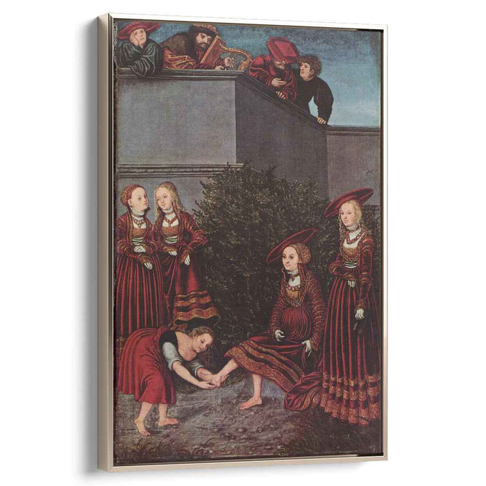 David and Bathsheba (1526) by Lucas Cranach the Elder