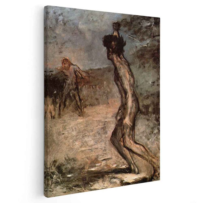 David and Goliath (1863) by Edgar Degas