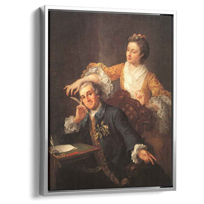 David Garrick and his Wife (1757) by William Hogarth