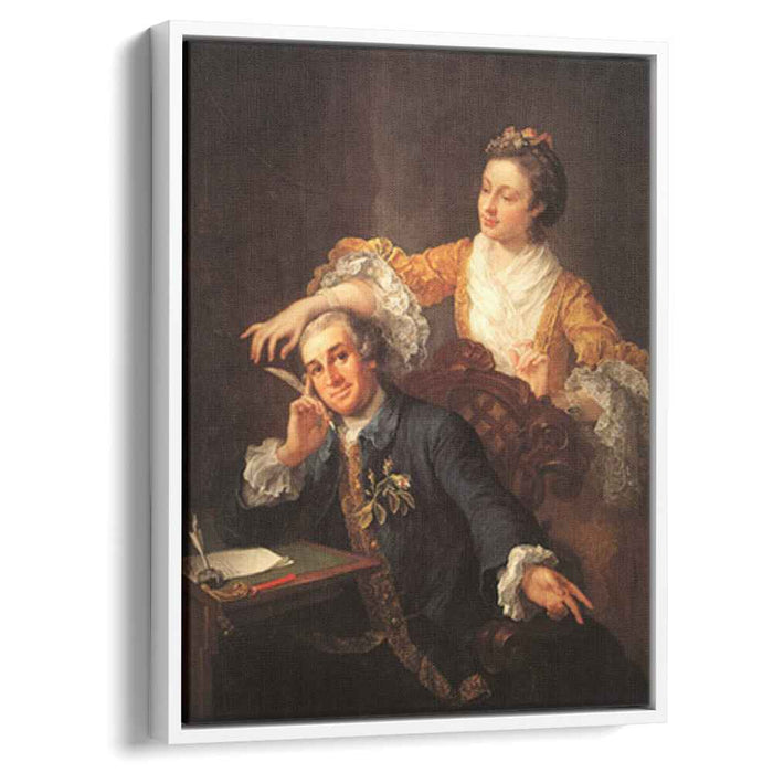 David Garrick and his Wife (1757) by William Hogarth