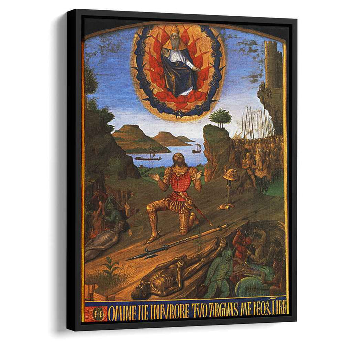 David Prayers (1460) by Jean Fouquet