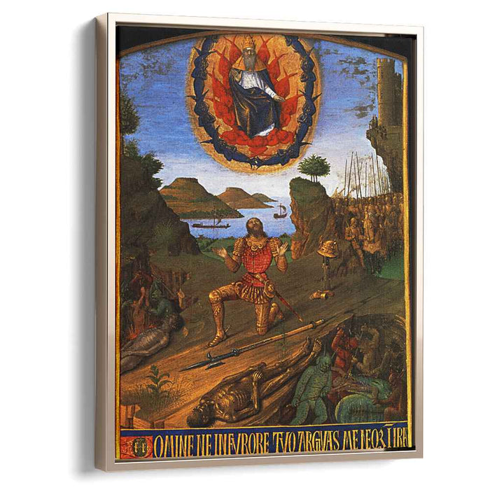 David Prayers (1460) by Jean Fouquet