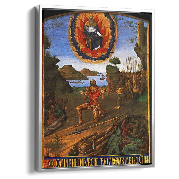 David Prayers (1460) by Jean Fouquet