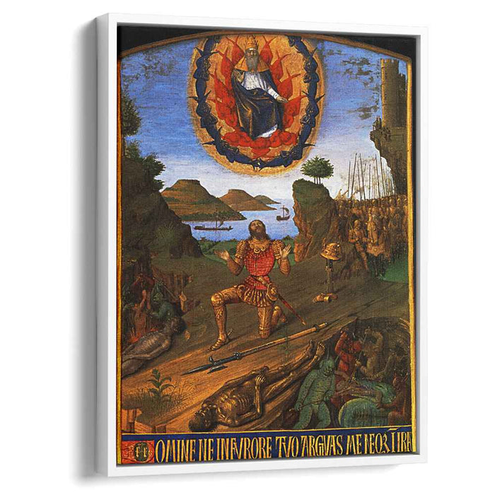 David Prayers (1460) by Jean Fouquet