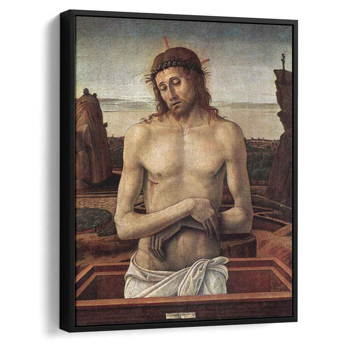 Dead Christ in the Sepulchre (1460) by Giovanni Bellini