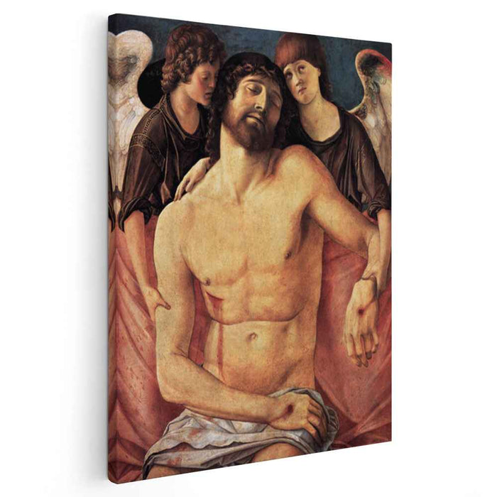 Dead Christ Supported by Angels (1485) by Giovanni Bellini
