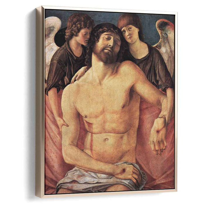 Dead Christ Supported by Angels (1485) by Giovanni Bellini
