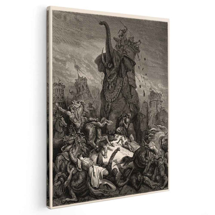 Death of Eleazer (1866) by Gustave Dore