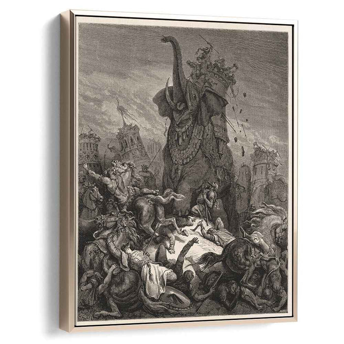 Death of Eleazer (1866) by Gustave Dore