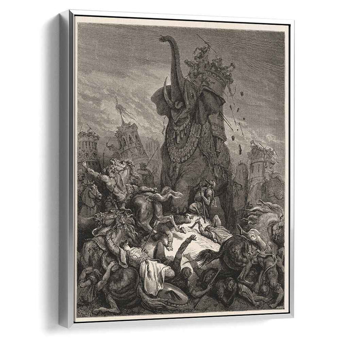 Death of Eleazer (1866) by Gustave Dore