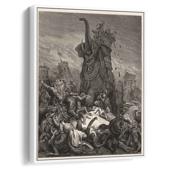 Death of Eleazer (1866) by Gustave Dore