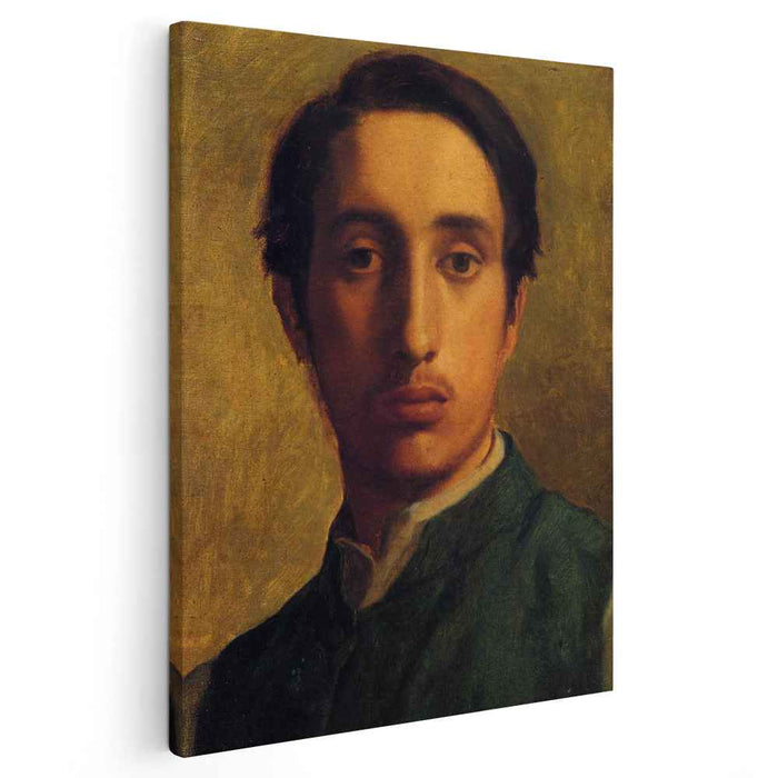 Degas in a Green Jacket (1856) by Edgar Degas