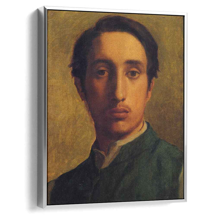 Degas in a Green Jacket (1856) by Edgar Degas