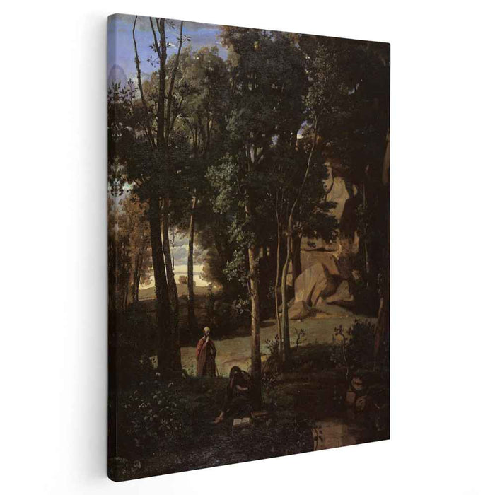 Democritus and the Abderiti (1841) by Camille Corot