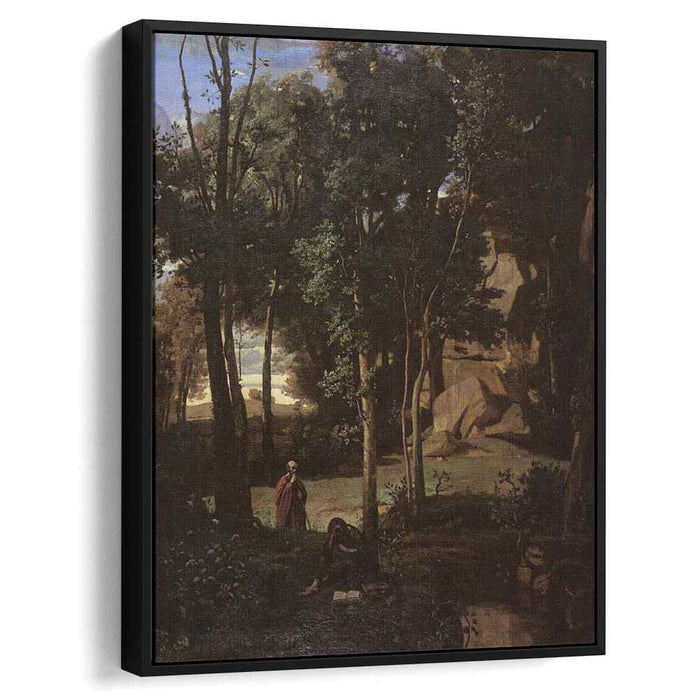 Democritus and the Abderiti (1841) by Camille Corot