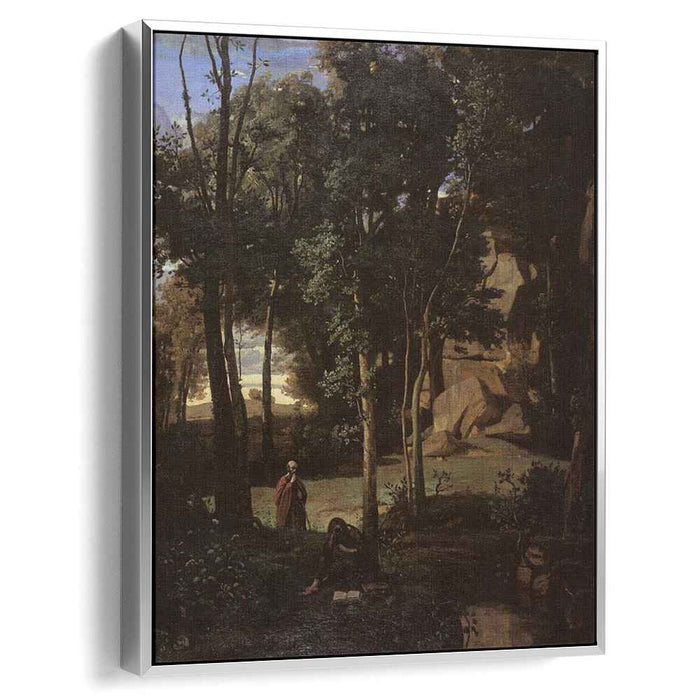 Democritus and the Abderiti (1841) by Camille Corot