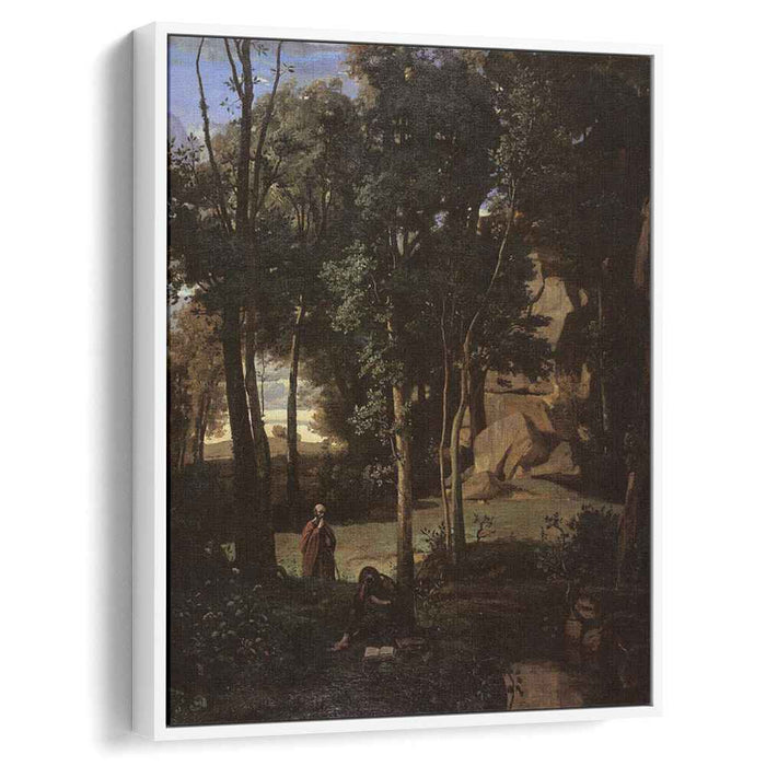 Democritus and the Abderiti (1841) by Camille Corot