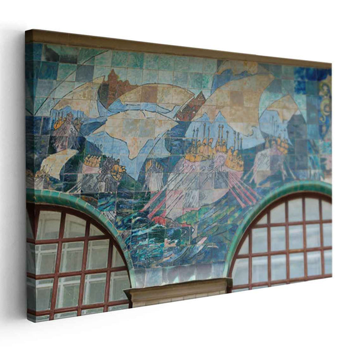 Departure of rooks (1914) by Nicholas Roerich