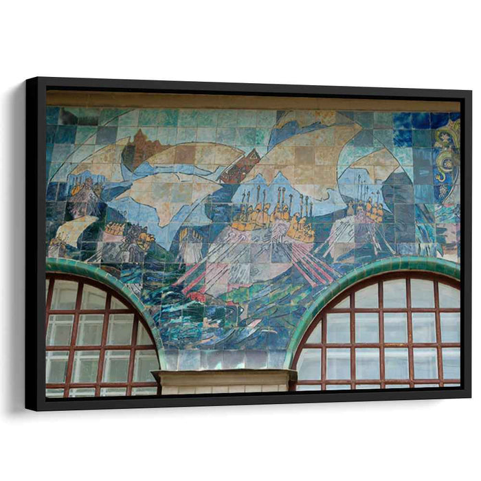 Departure of rooks (1914) by Nicholas Roerich