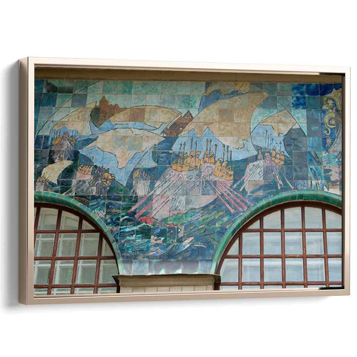 Departure of rooks (1914) by Nicholas Roerich