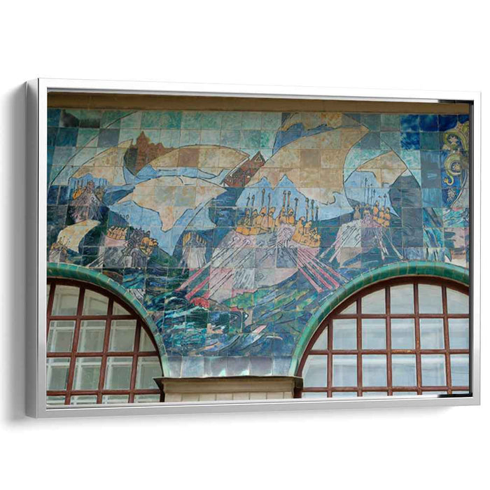 Departure of rooks (1914) by Nicholas Roerich