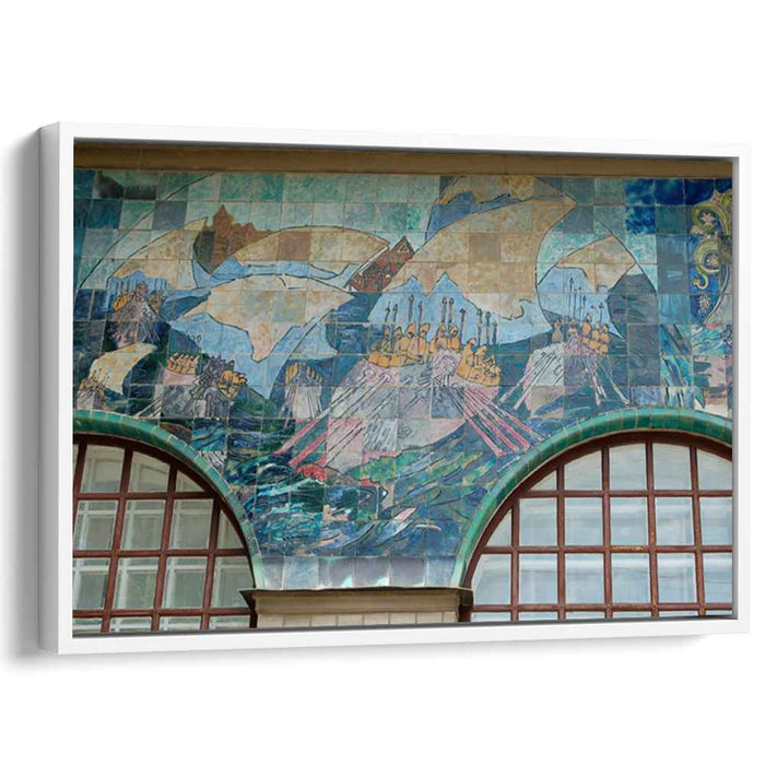 Departure of rooks (1914) by Nicholas Roerich