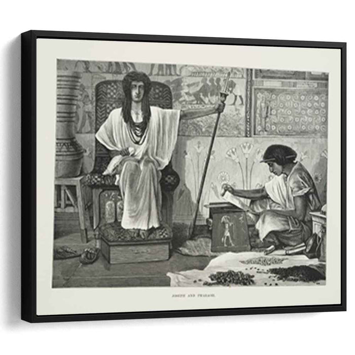 Depiction of Joseph reading to the Pharaoh (1878) by Sir Lawrence Alma-Tadema