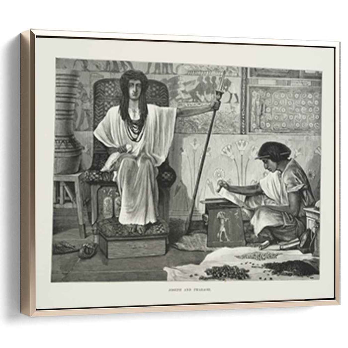 Depiction of Joseph reading to the Pharaoh (1878) by Sir Lawrence Alma-Tadema