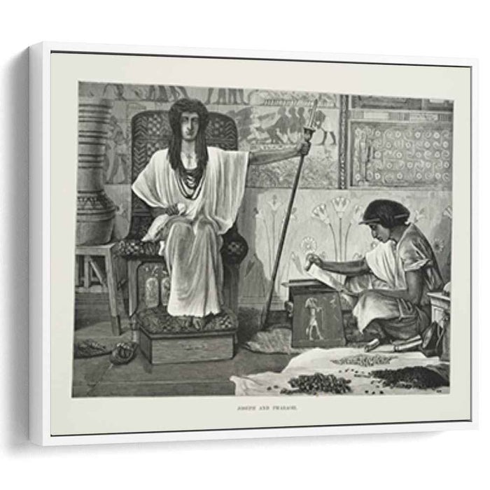Depiction of Joseph reading to the Pharaoh (1878) by Sir Lawrence Alma-Tadema