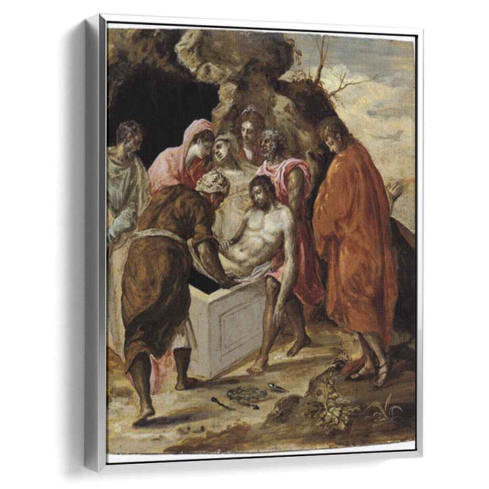Deposition in the tomb (1575) by El Greco