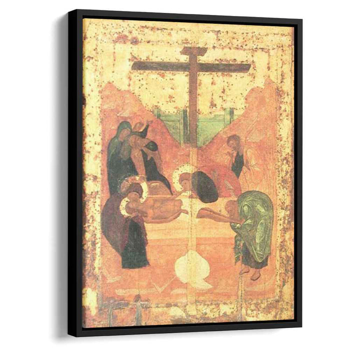 Deposition to tomb (1427) by Andrei Rublev