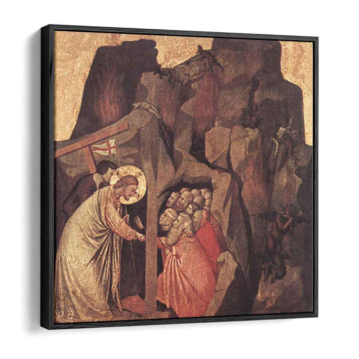 Descent into Limbo (1325) by Giotto