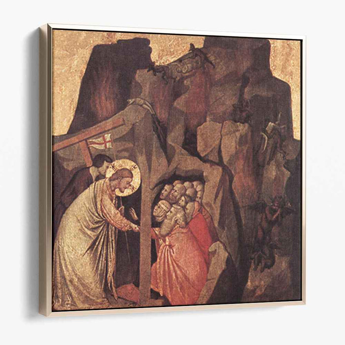 Descent into Limbo (1325) by Giotto