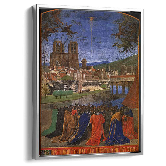 Descent of the Holy Ghost upon the Faithful (1460) by Jean Fouquet