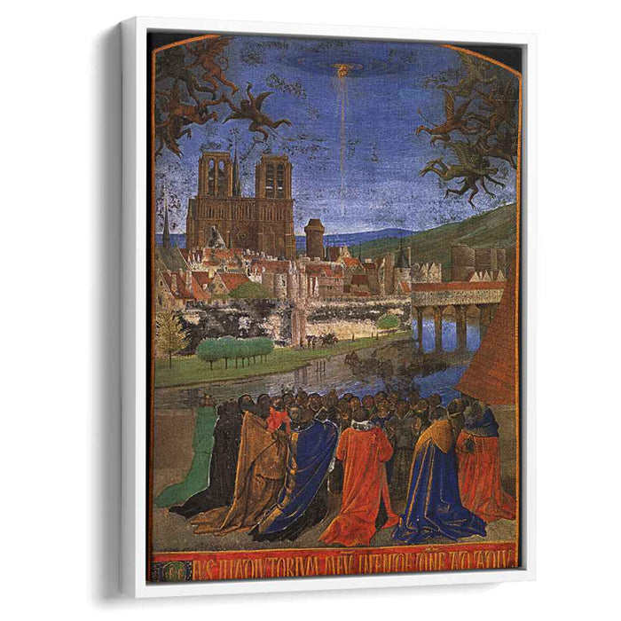 Descent of the Holy Ghost upon the Faithful (1460) by Jean Fouquet