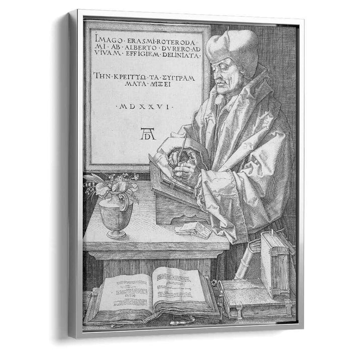Desiderius Erasmus of Rotterdam (1526) by Albrecht Durer