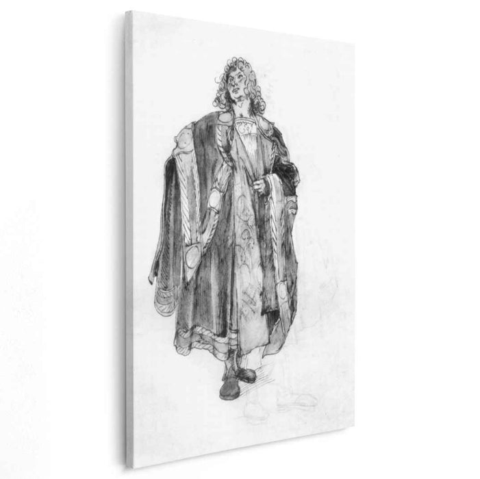 Design to a court dress by Albrecht Durer