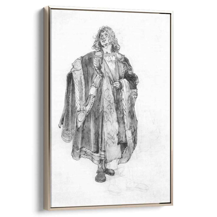 Design to a court dress by Albrecht Durer