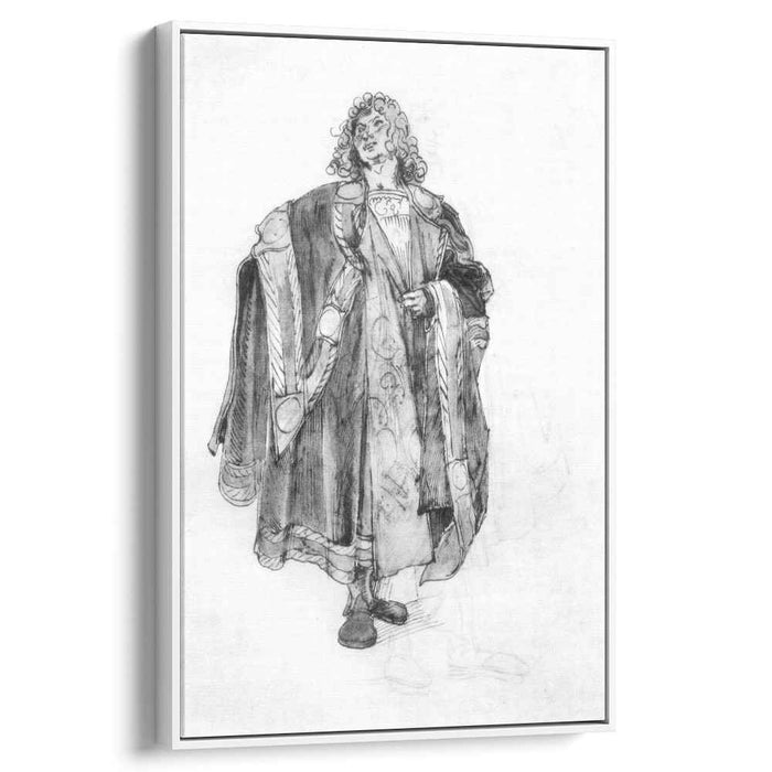 Design to a court dress by Albrecht Durer