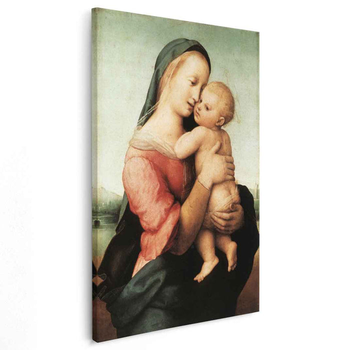 Detail of the 'Tempi' Madonna (1508) by Raphael