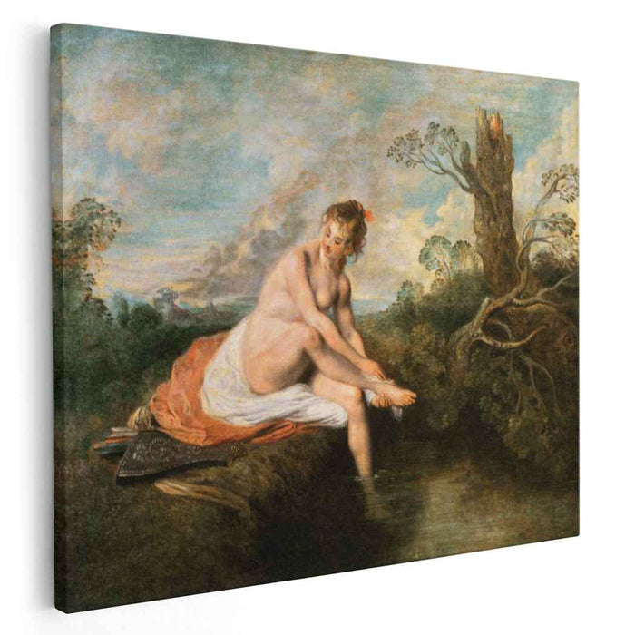 Diana at her Bath (1716) by Antoine Watteau