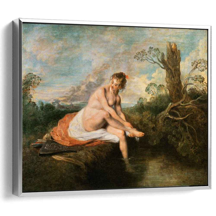 Diana at her Bath (1716) by Antoine Watteau