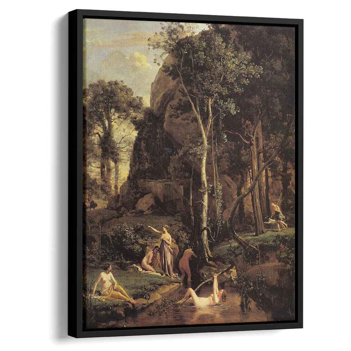 Diana Surprised at Her Bath (1836) by Camille Corot