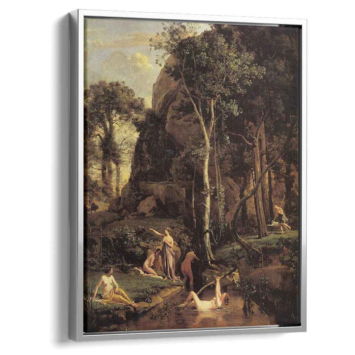 Diana Surprised at Her Bath (1836) by Camille Corot