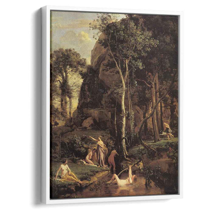 Diana Surprised at Her Bath (1836) by Camille Corot